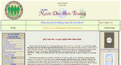 Desktop Screenshot of nguoidanbinhthuong.org